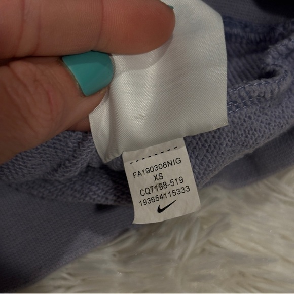 Nike Women's Air Formula 1/4 Zip Sweatshirt lavender purple Size XS - Picture 9 of 13